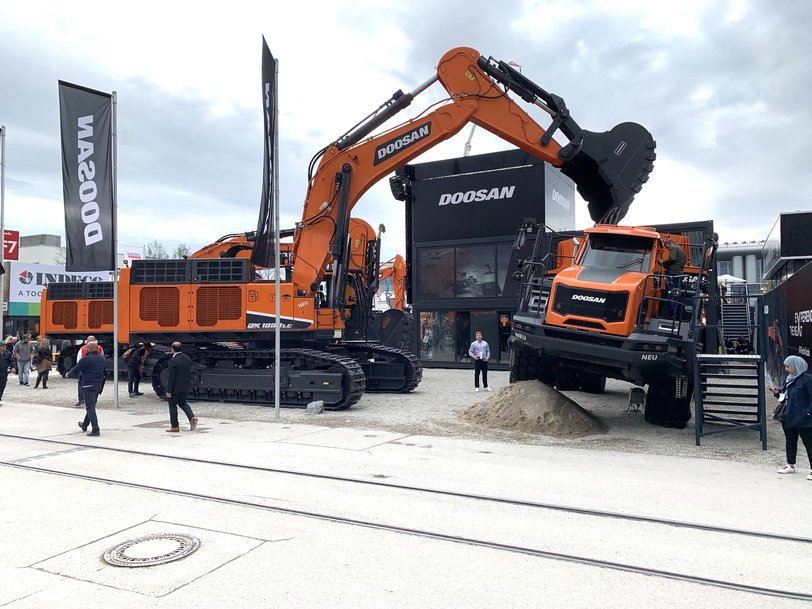 Doosan Machinery Premieres at Bauma 2022